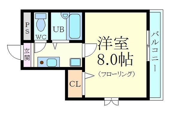 岩崎館の物件間取画像